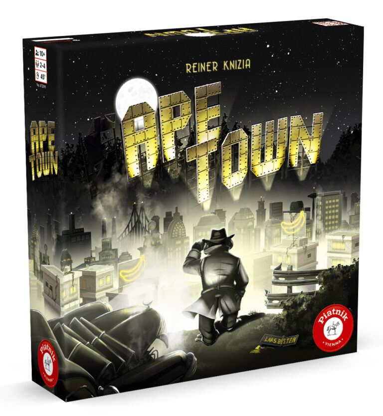 Ape Town: Affenstarkes „Spiel Noir“ von Piatnik