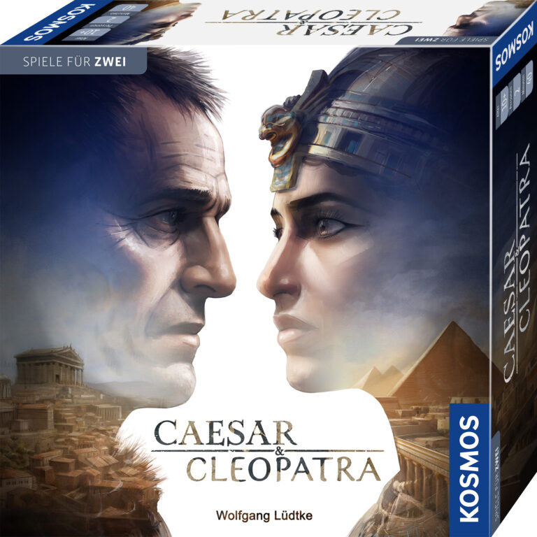 CAESAR & CLEOPATRA: Strategisches Kartenspiel für 2