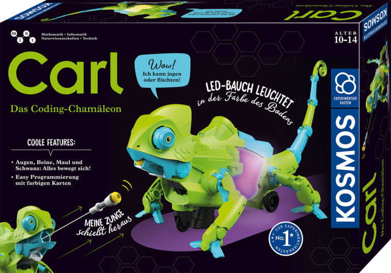 Carl – Das liebenswerte Coding-Chamäleon