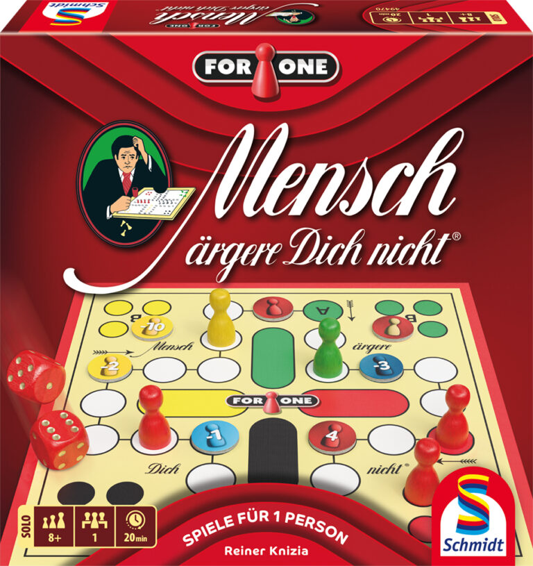 Mensch ärgere Dich nicht® selbst! Neue „For One“-Variante
