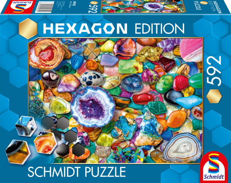 Hexagon Edition: Die neue Puzzle-Challenge von Schmidt® Spiele