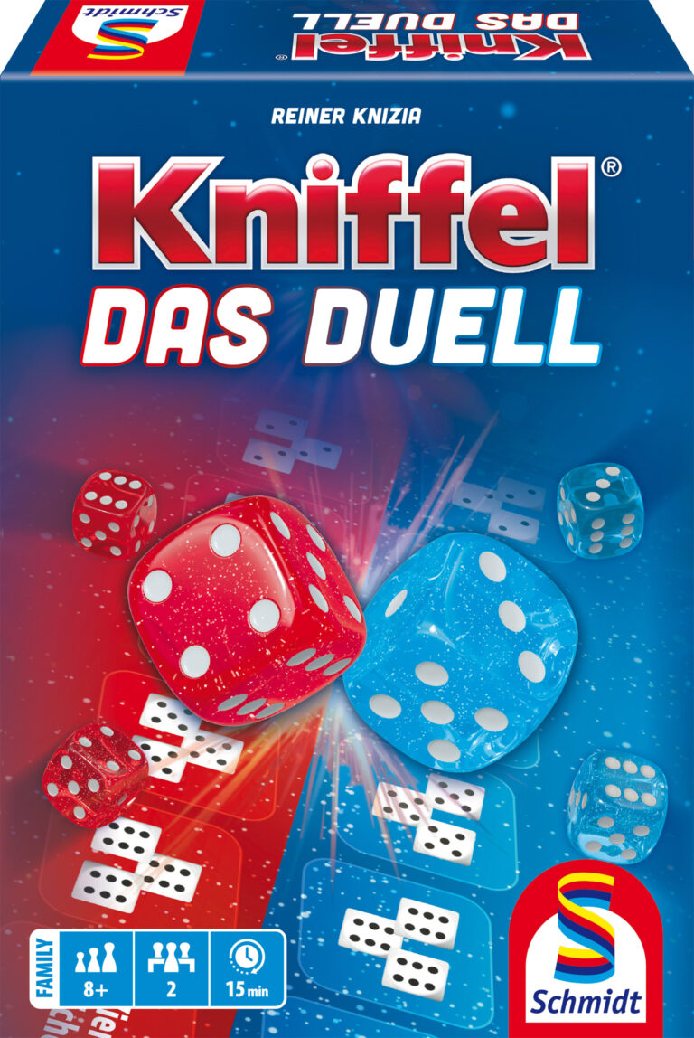 „Kniffel® – Das Duell“: packender  Zwei-Personen-Würfelwettkampf