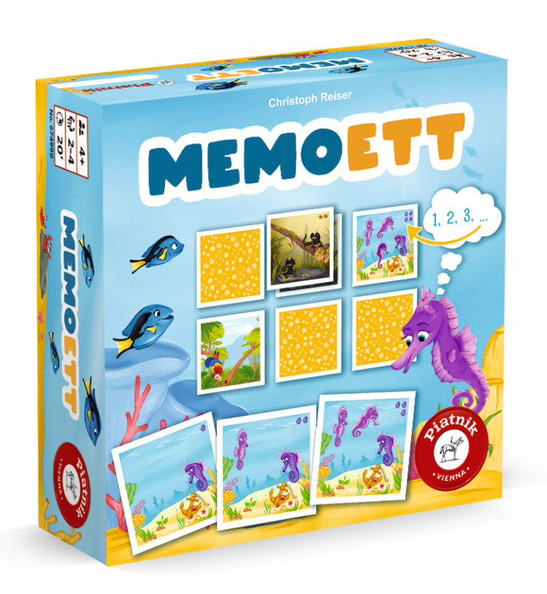 Farbenfrohes Memospiel MEMOETT