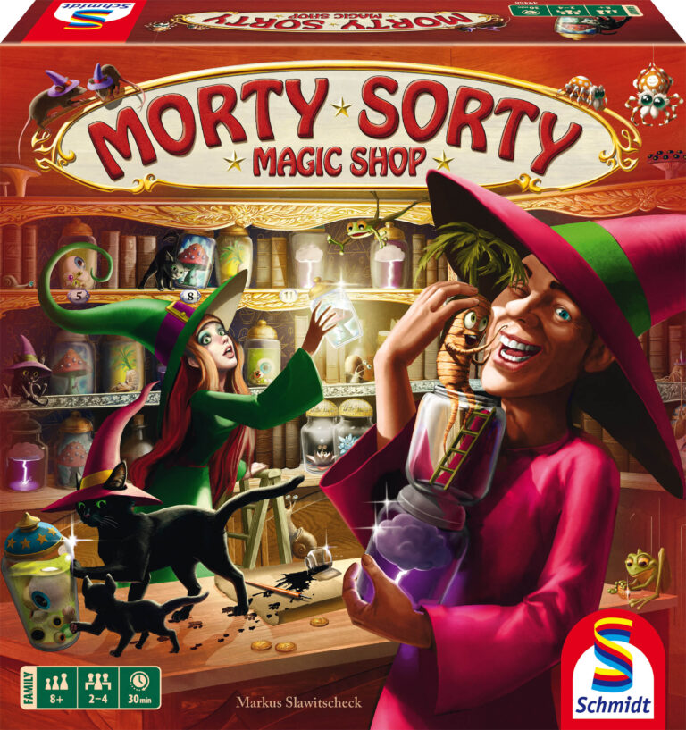 „Morty Sorty Magic Shop“ nominiert zum „Spiel des Jahres 2026“