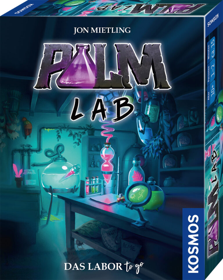 Palm Lab: Ein taktisches Kartenspiel, das in eine Hand passt