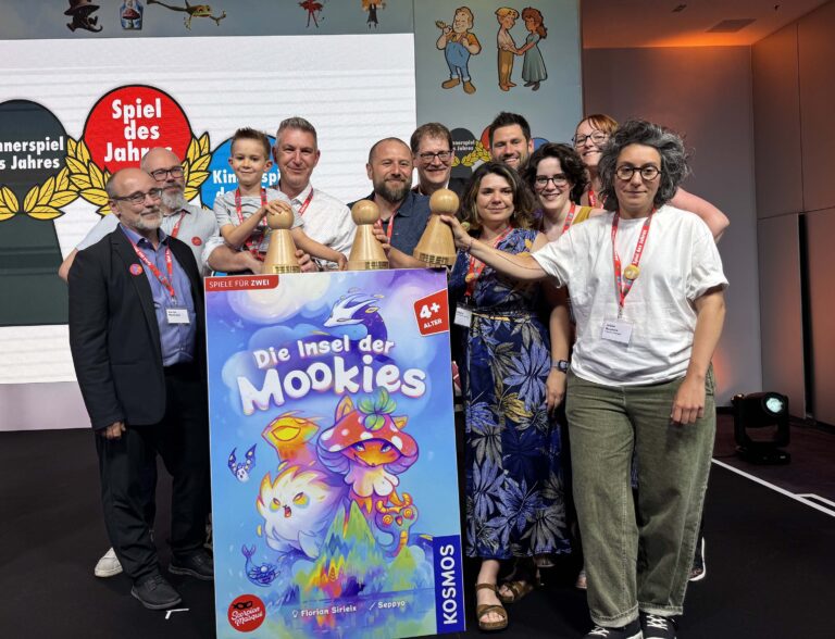 „Die Insel der Mookies“ ist das Kinderspiel des Jahres 2026