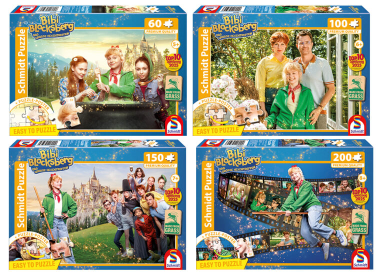 Schmidt Spiele präsentiert Lizenzprodukte zum neuen Kinofilm  „Bibi Blocksberg – Das große Hexentreffen“