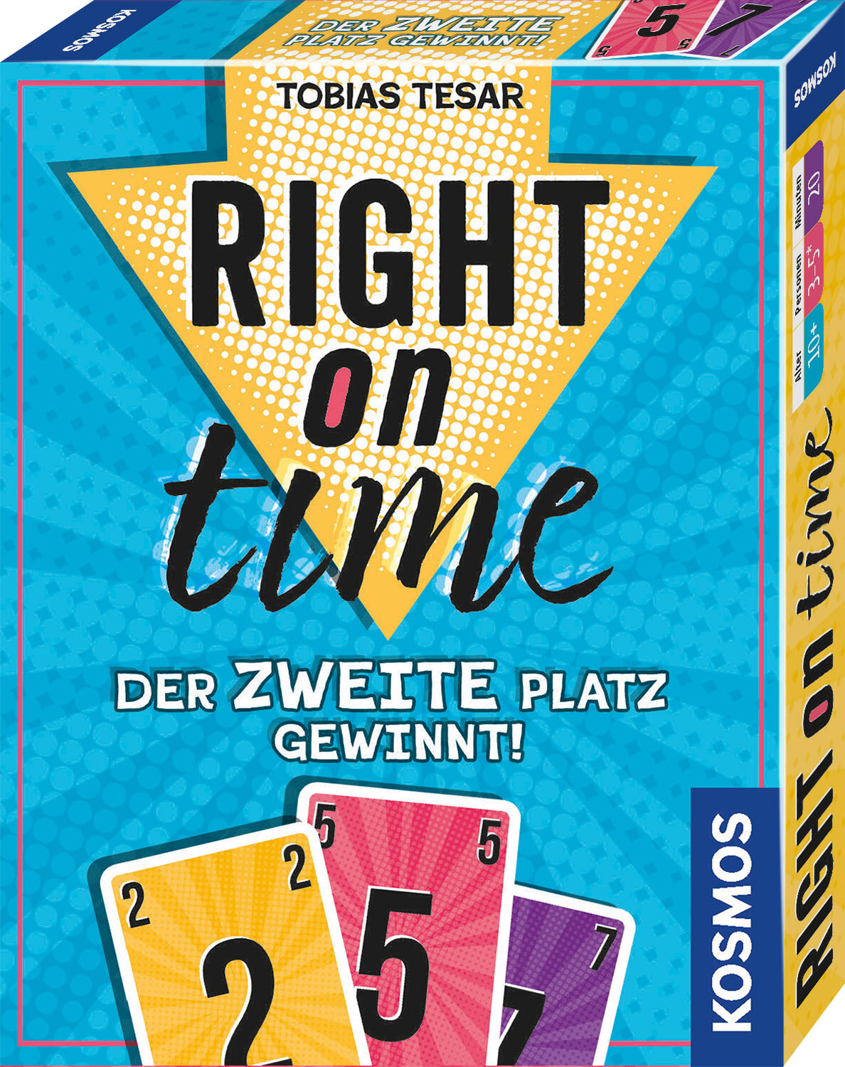 „Right on time“: Turbulentes Kartenspiel mit cleverem Twist