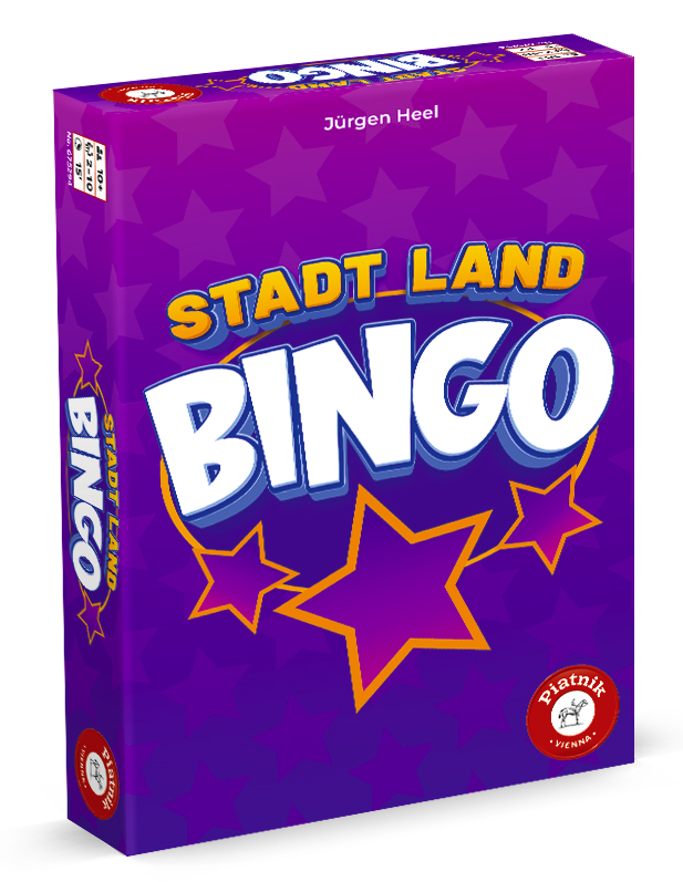 Partyspiel für Schnelldenker: „Stadt Land Bingo“