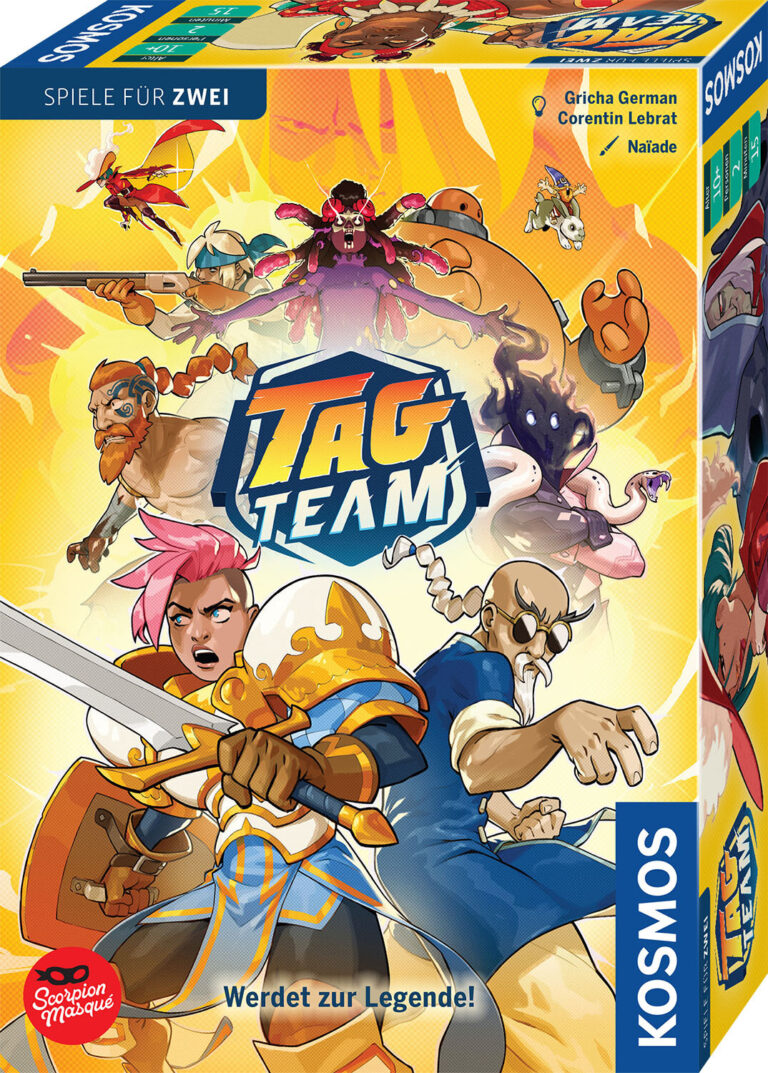 TAG TEAM: Taktisches Deckbuilding-Game für Zwei
