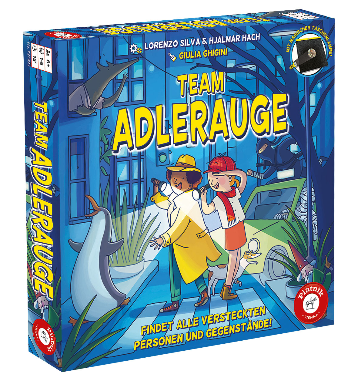 Team Adlerauge: Magisches Suchspiel von Piatnik