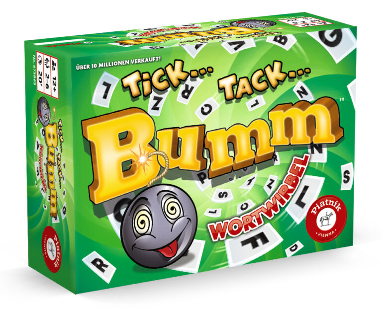 Neuer Partyspielkracher: Tick Tack Bumm Wortwirbel