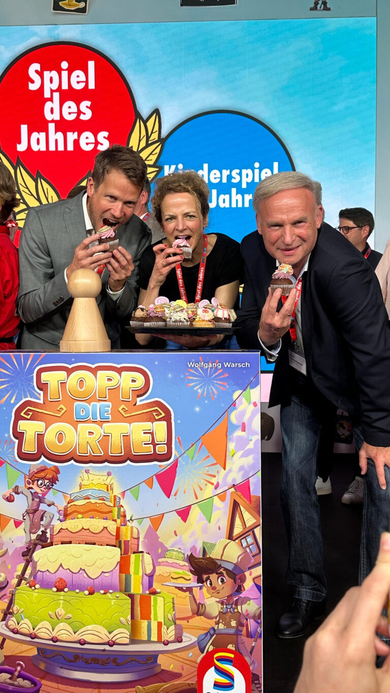 „Topp die Torte!“ ist das „Kinderspiel des Jahres 2025“